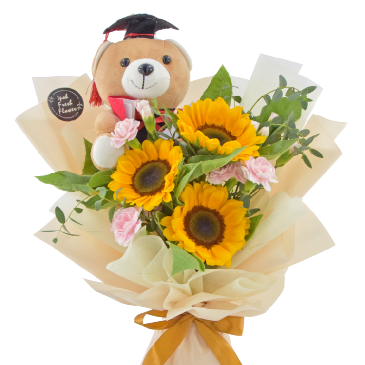 Harvard Graduation Bouquet