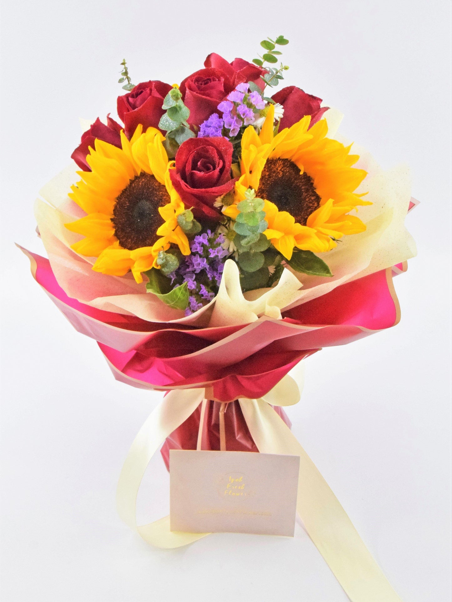 Havana| sunflower & roses bouquet