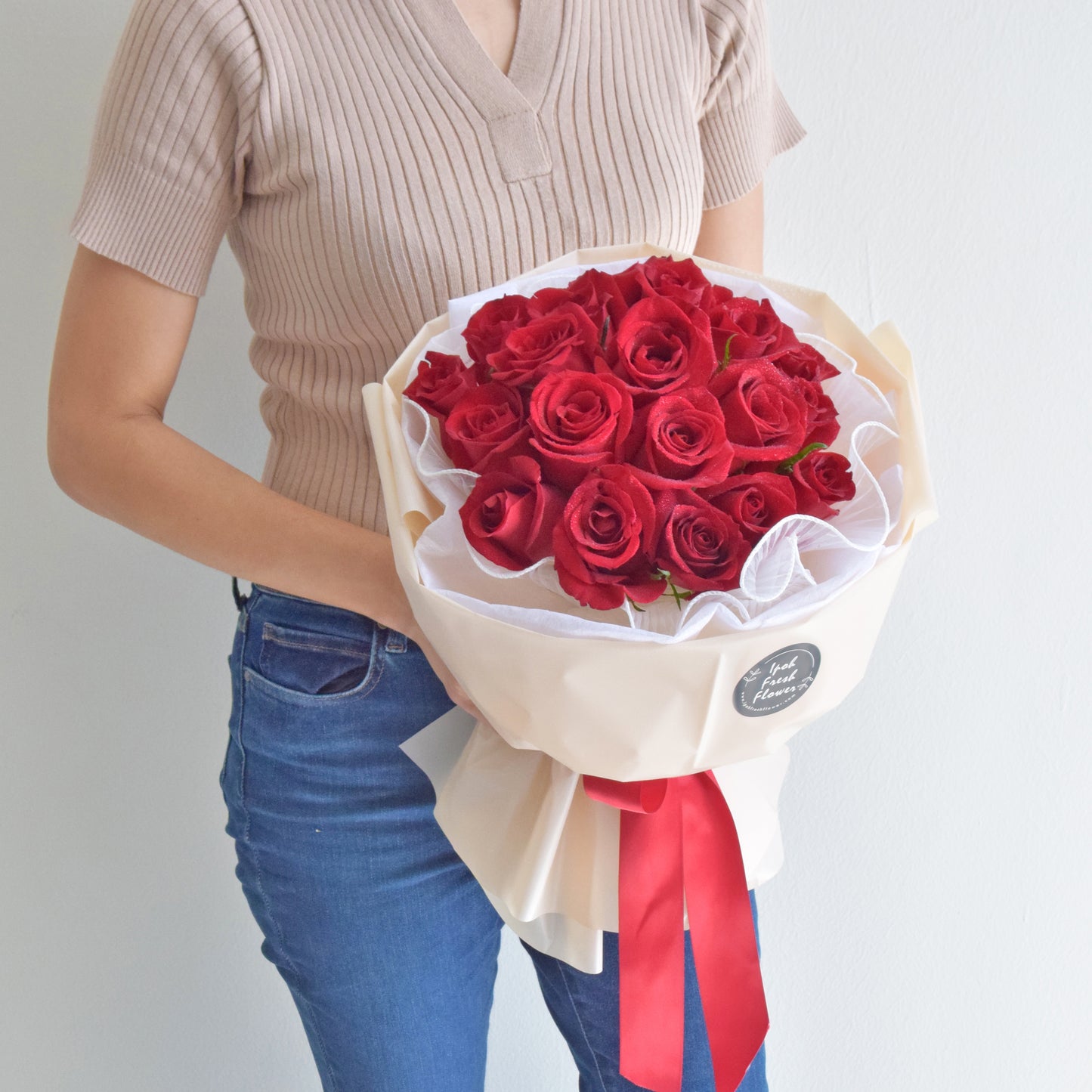 Jasper| Valentine Roses Bouquet| Fresh Flower Delivery