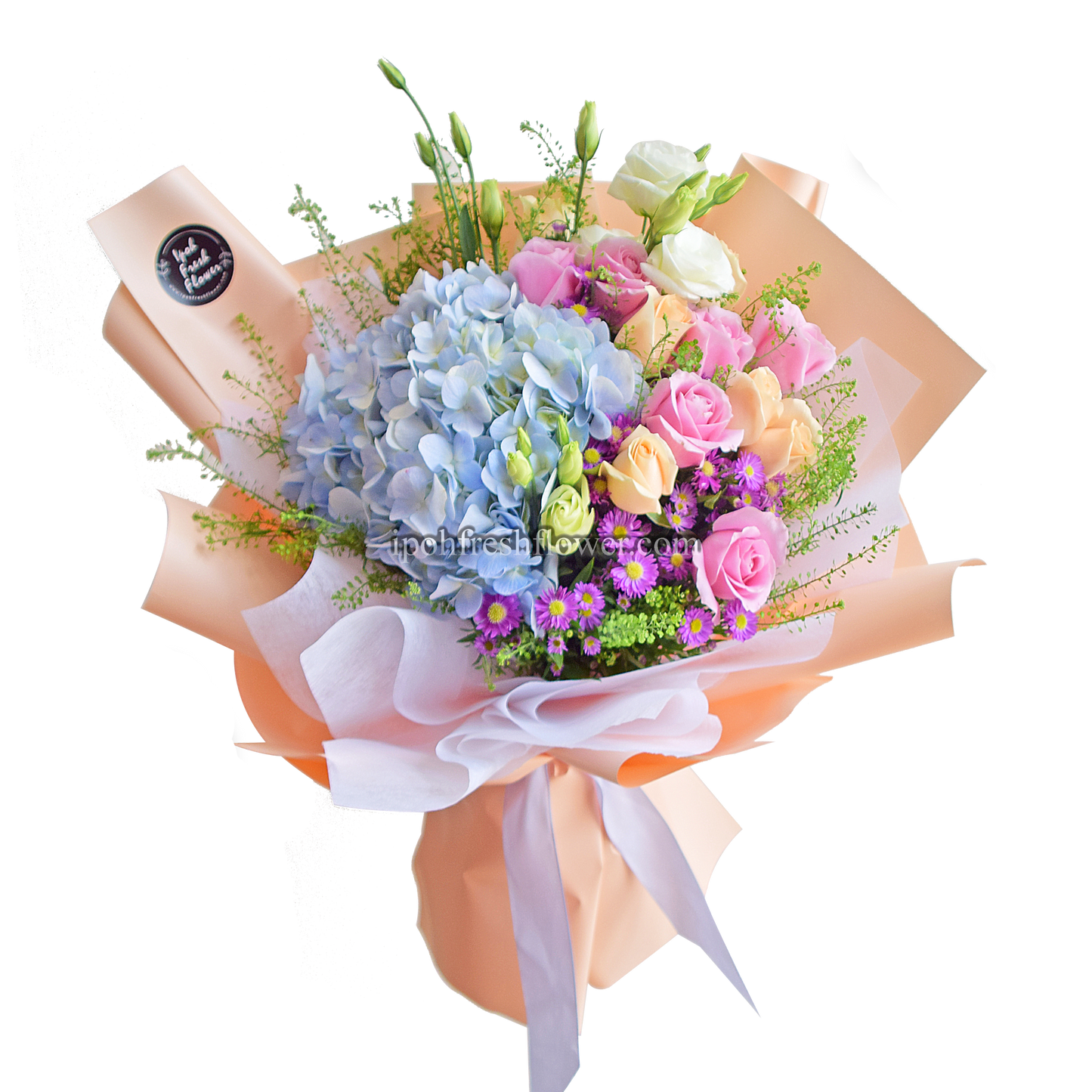Madelyn| Hydrangea Fresh Flower Bouquet Delivery
