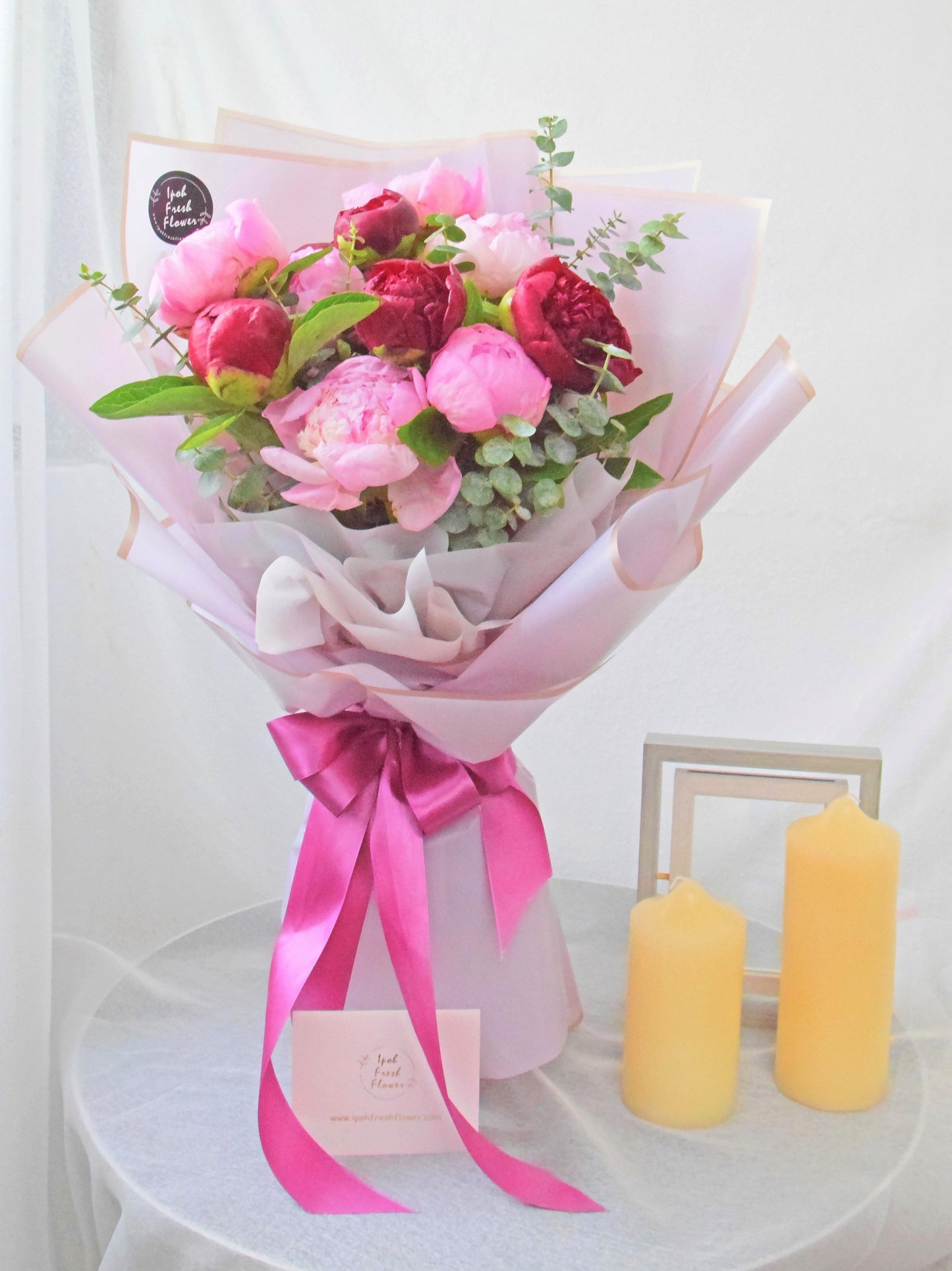 Peony Bouquet| Ipoh Free Delivery| Ipohfreshflower.com