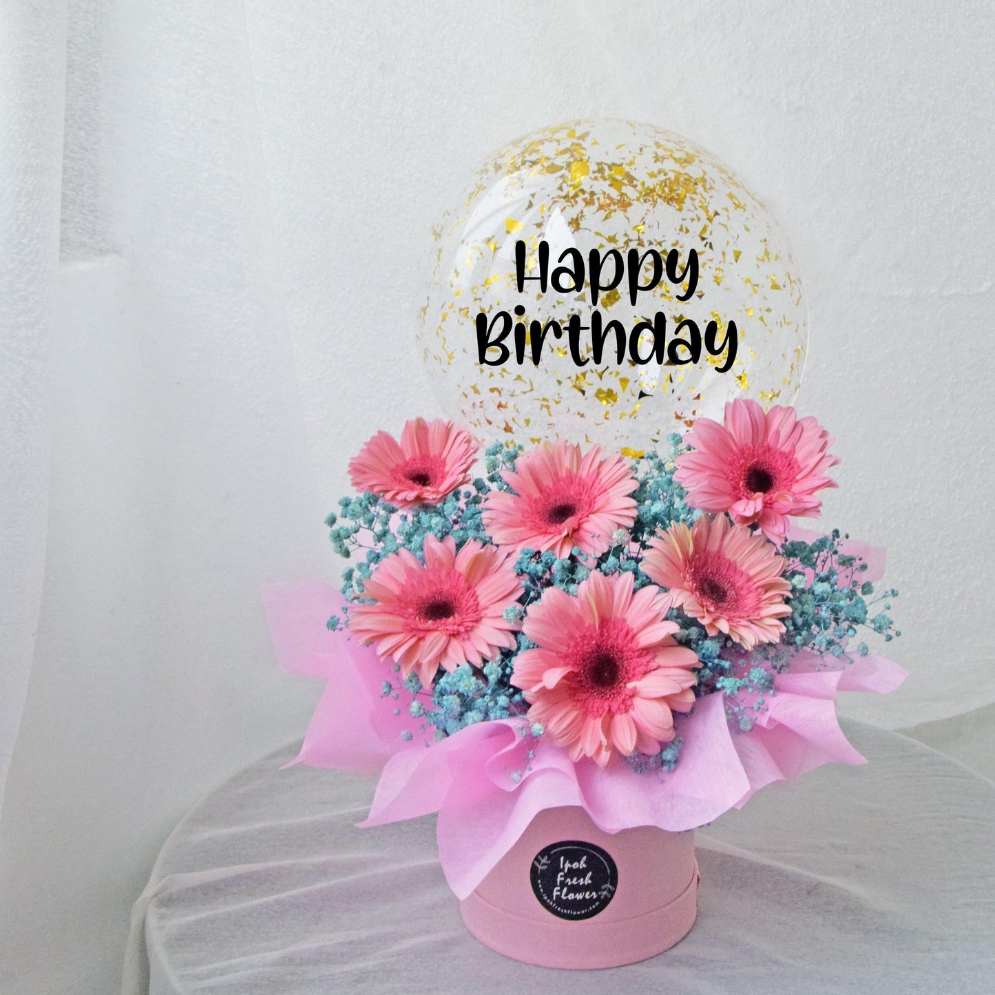 Balloon Flower Box- Pink Gaze