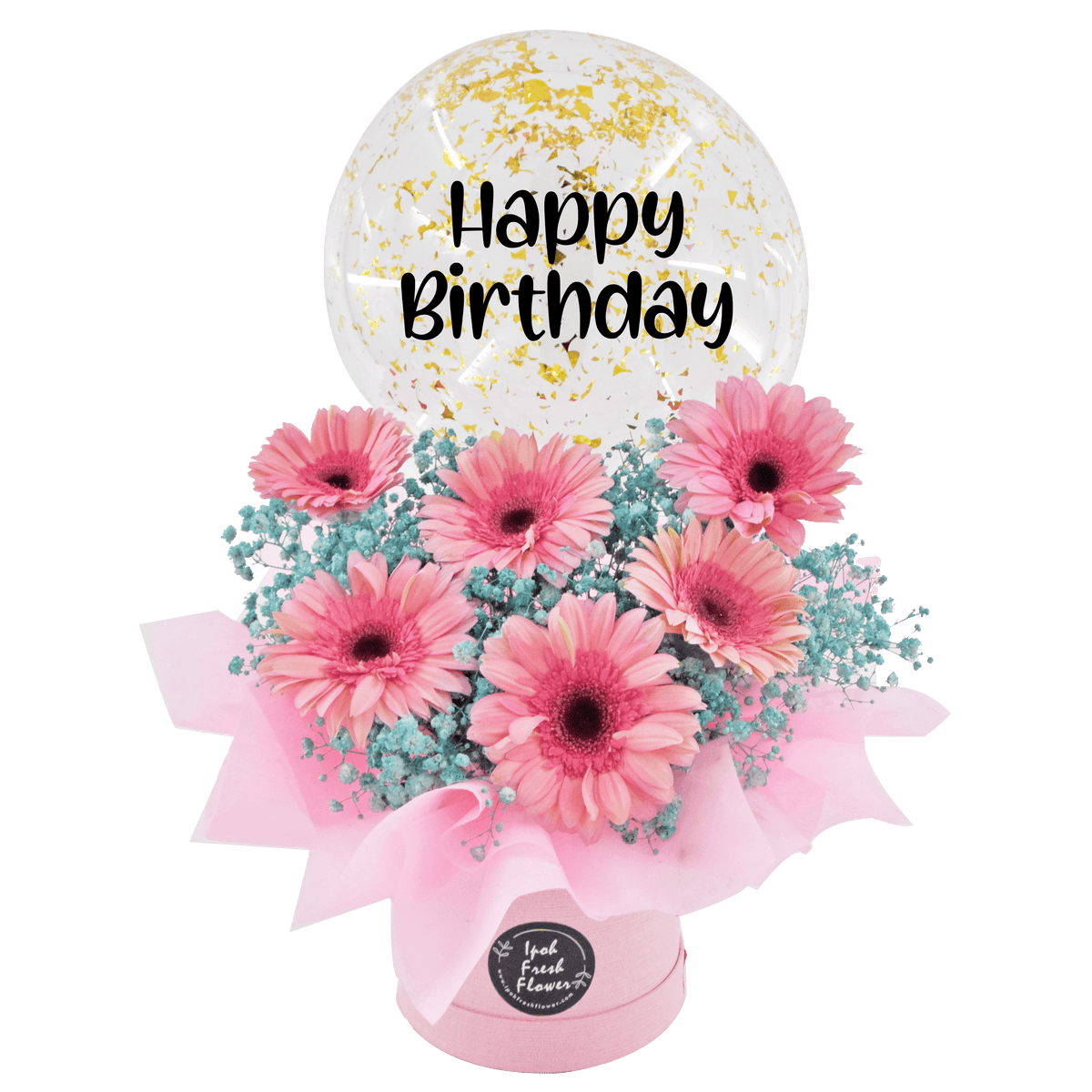 Balloon Flower Box- Pink Gaze