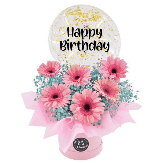 Balloon Flower Box- Pink Gaze