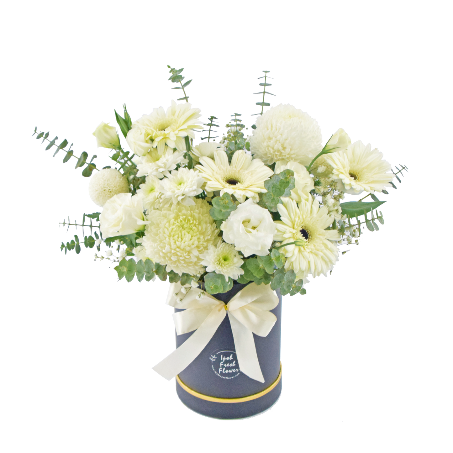 Pure White| Fresh Flower Bloom Box