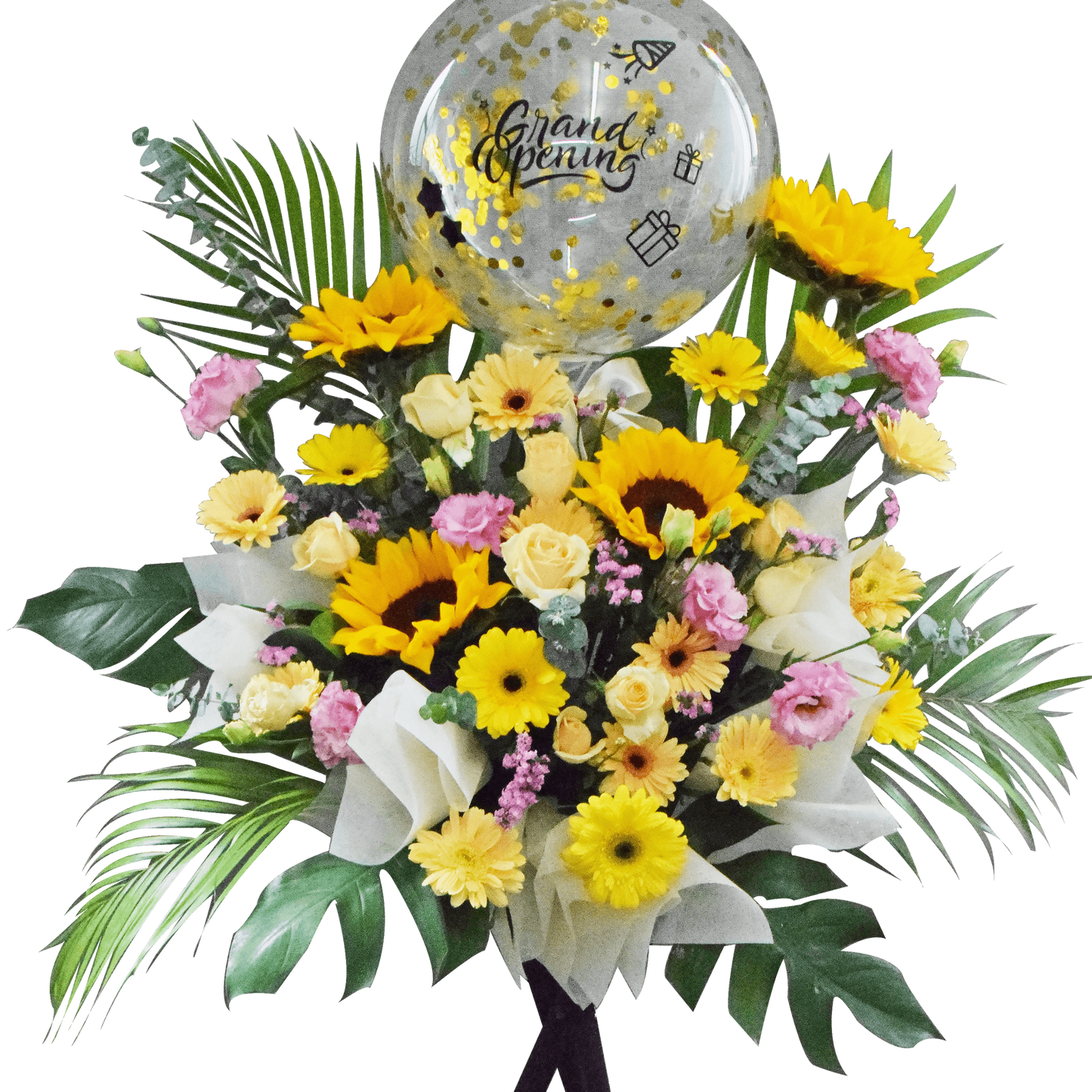 Fresh Flower Grand Opening Stand- Sunny Achievements