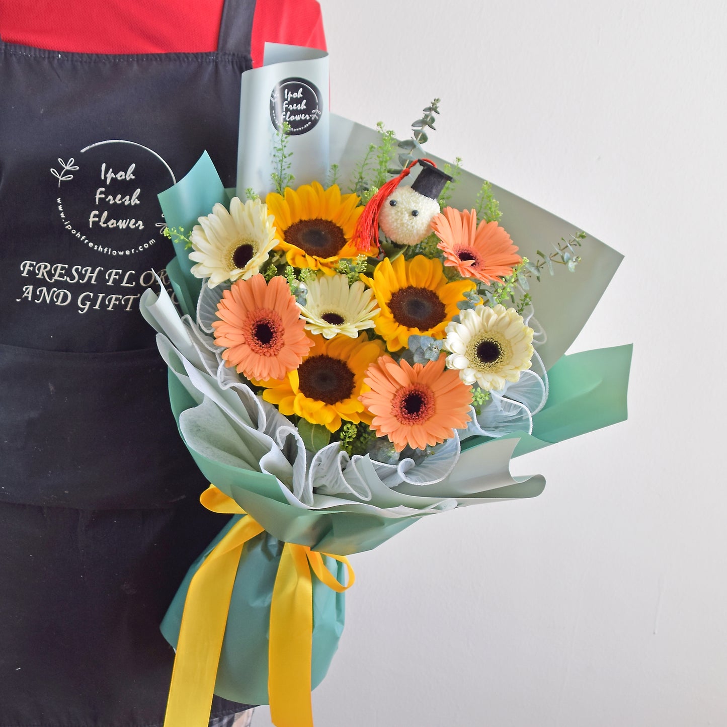 Visionary| Sunflowers & Daisy Fresh Flower Bouquet Delivery
