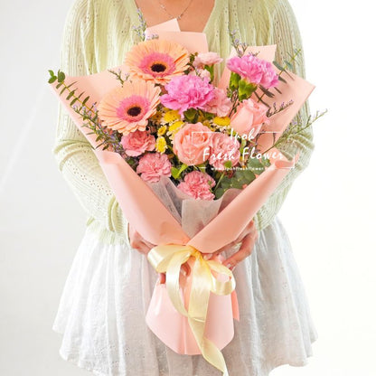 Adeline Mother's Day Special| Fresh Flower Bouquet | Same Day Delivery