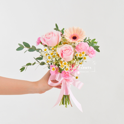 Ashley Bridesmaid Bouquet| Flower Bouquet For Wedding & ROM