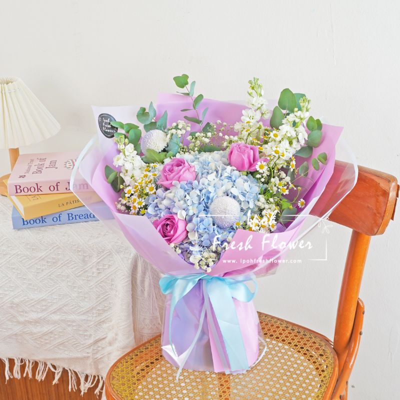 Ballerina Dream| Hydrangea Flower Bouquet
