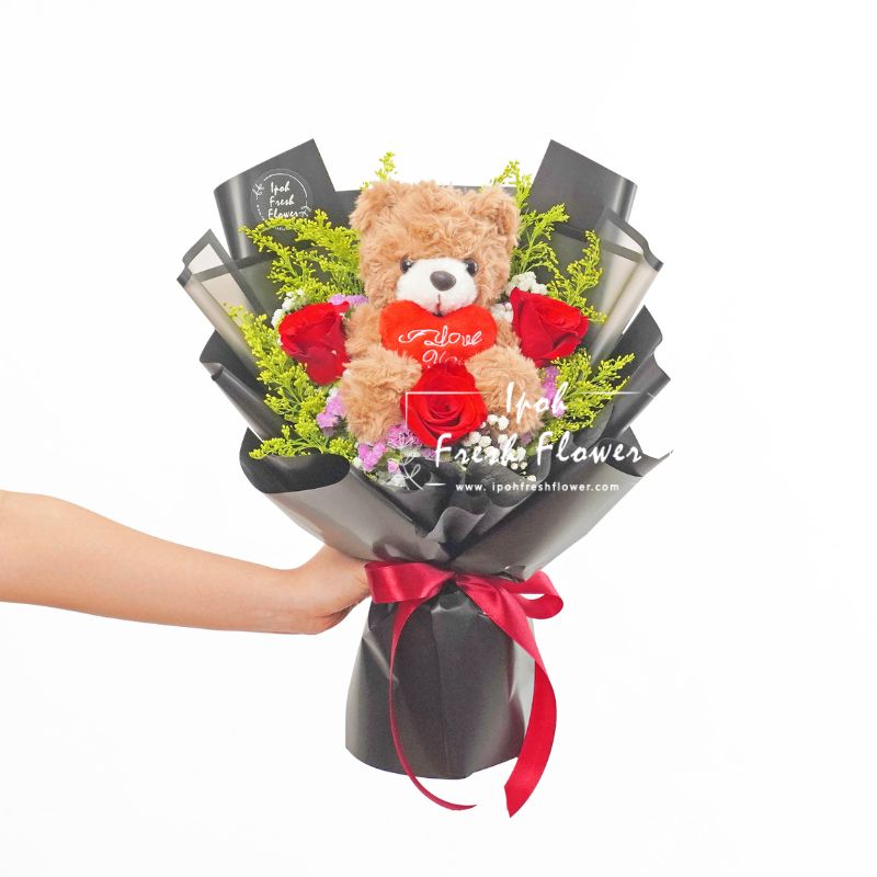 Bear with love| Fresh Flower and Gift Delivery