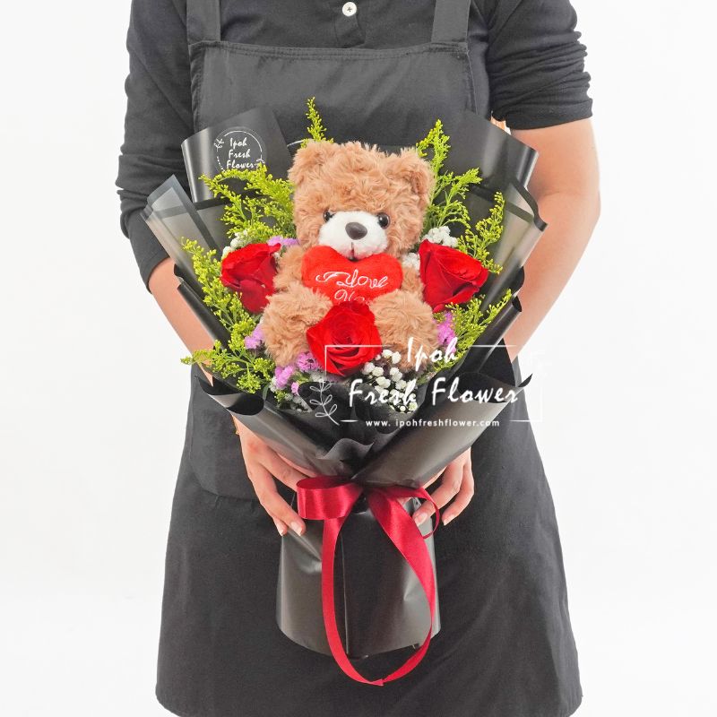Bear with love| Fresh Flower and Gift Delivery