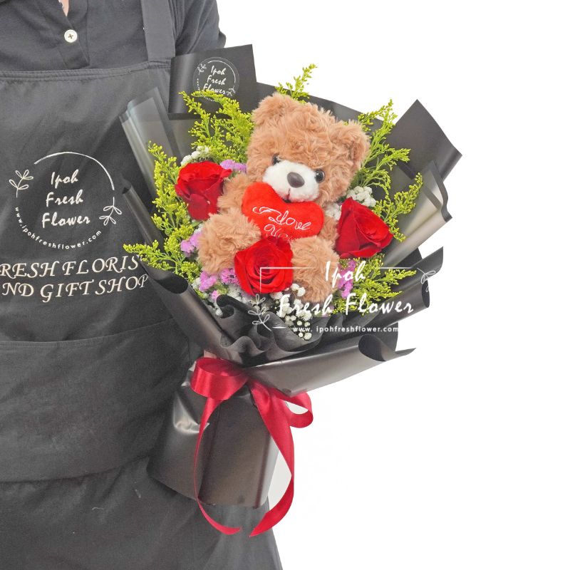 Bear with love| Fresh Flower and Gift Delivery