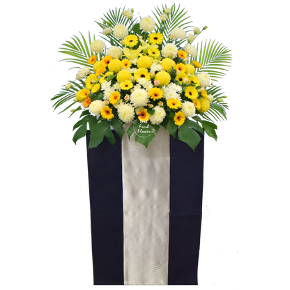  Beautiful Memory| Premium Condolence Flower Stand| Same Day Free Delivery