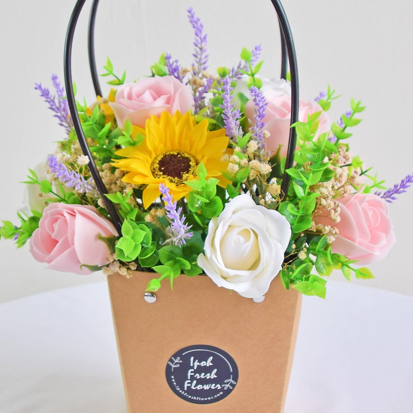 Bethany | Soap Flower Basket