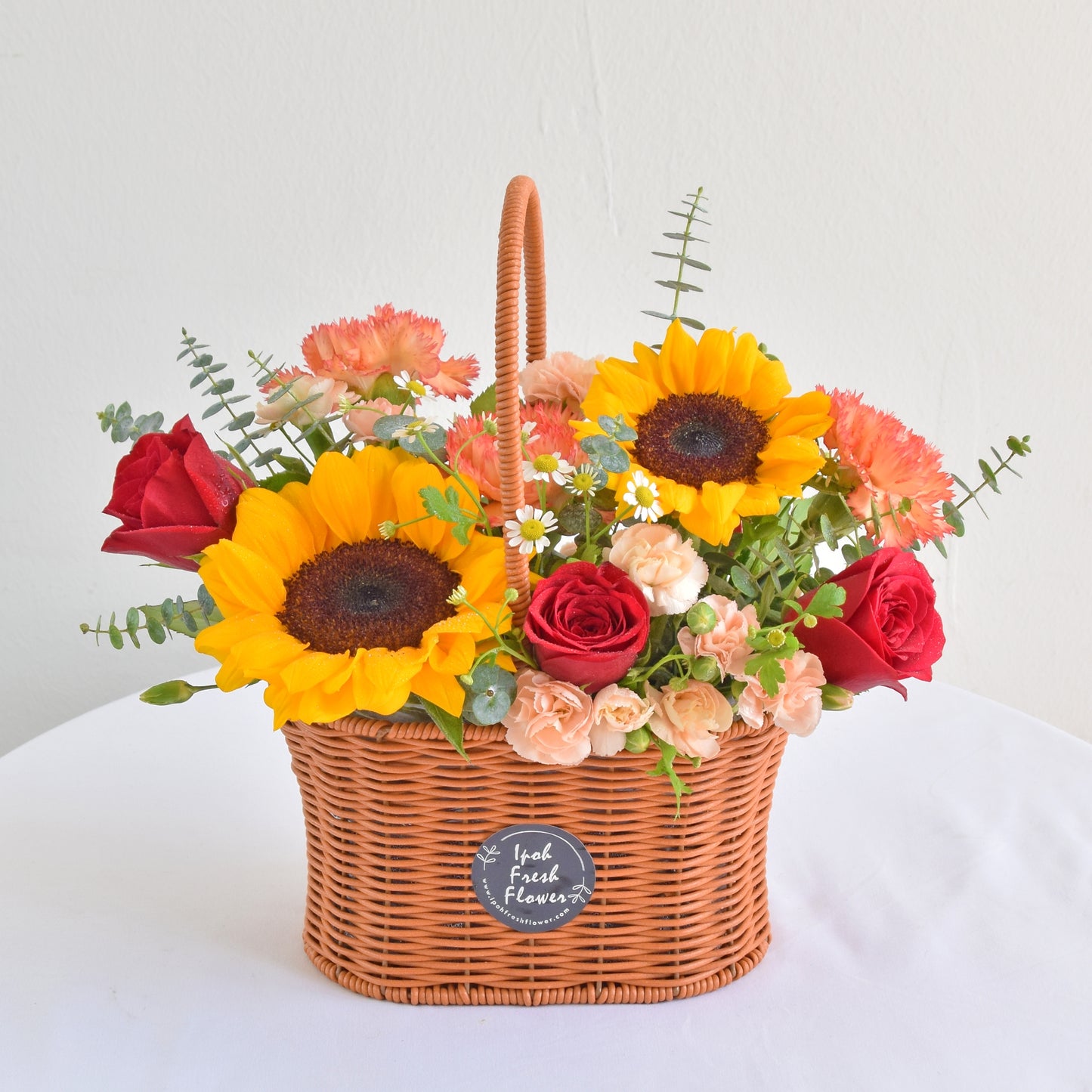 Bernice | Fresh Flower Basket| Same Day Free Delivery