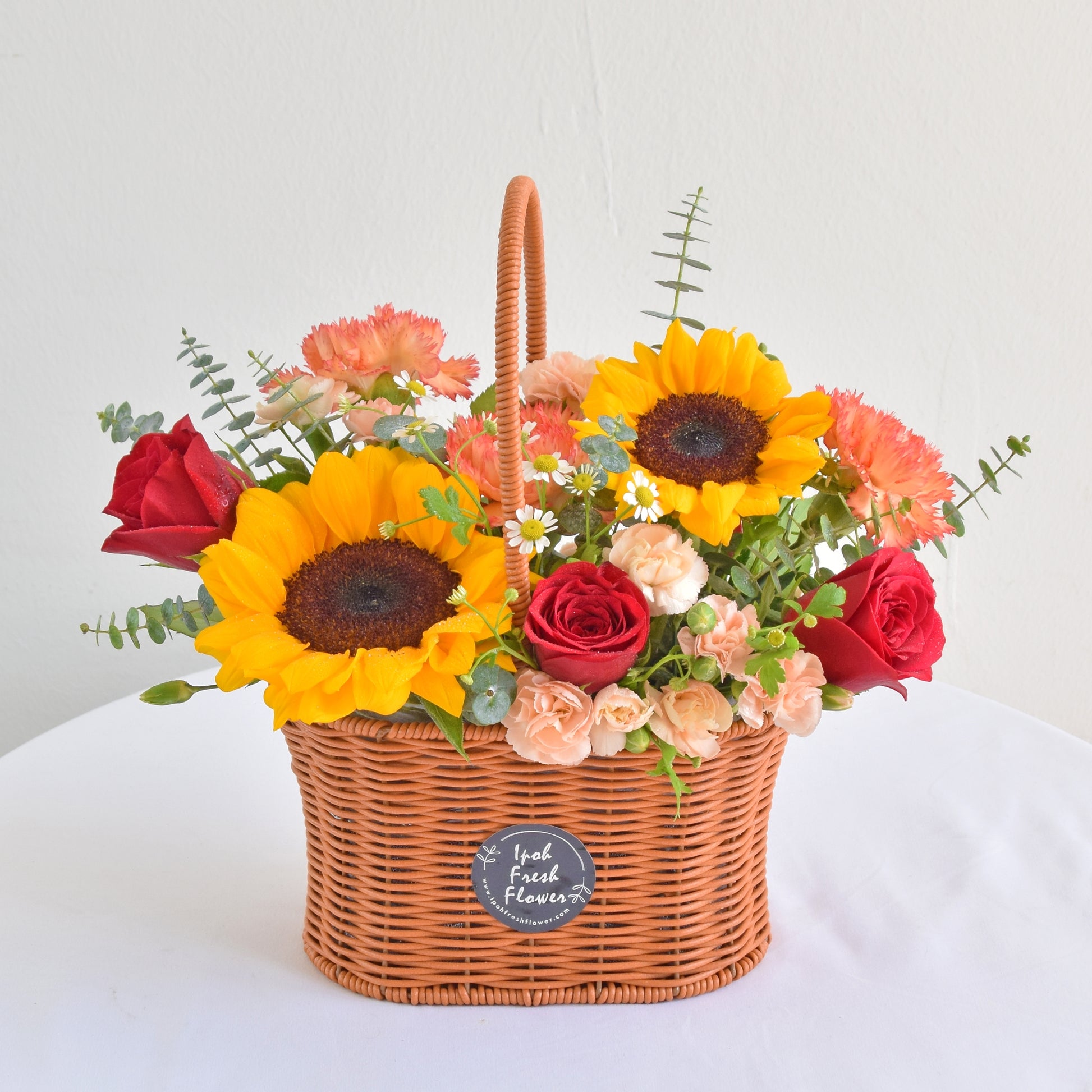 Bernice | Fresh Flower Basket| Same Day Free Delivery