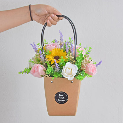 Bethany | Soap Flower Basket