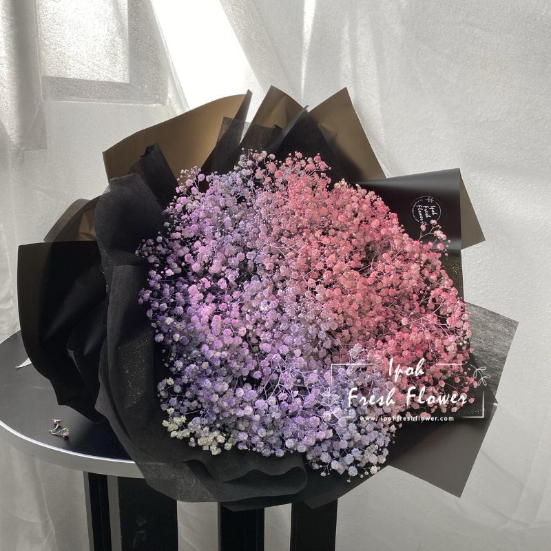 Big Bunch Unicorn Baby Breath Bouquet