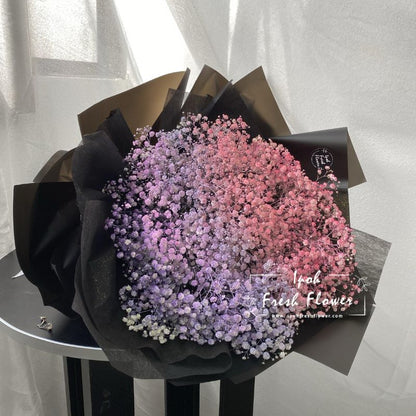 Big Bunch Unicorn Baby Breath Bouquet
