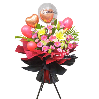 Fresh Flower Grand Opening Stand- Blessing Venture