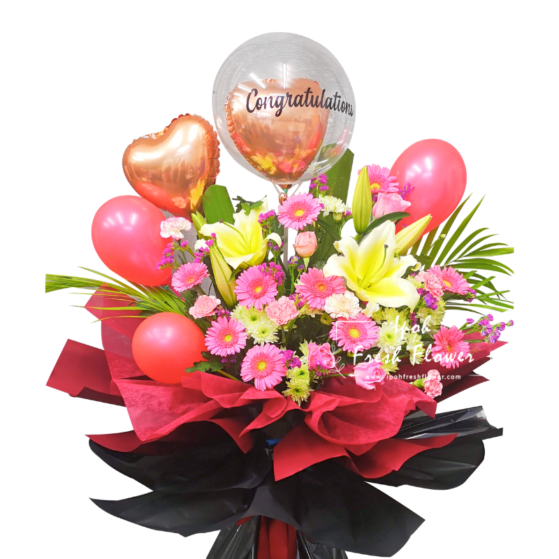 Fresh Flower Grand Opening Stand- Blessing Venture