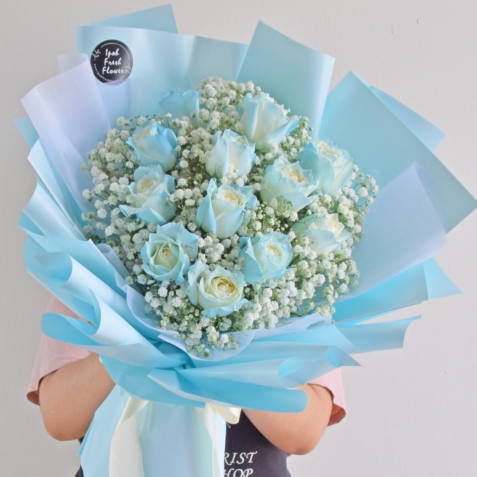 Blue Diamond| Blue Roses Fresh Flower Bouquet| Same Day Delivery