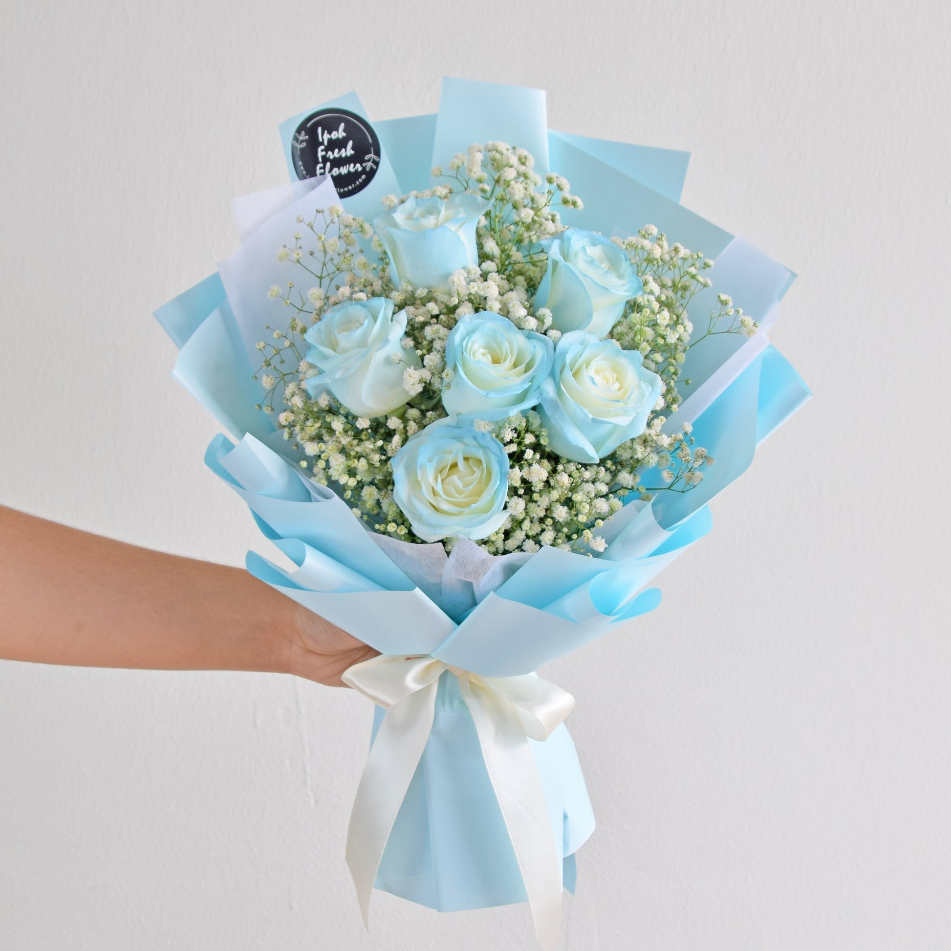  Blue Diamond| Blue Roses Fresh Flower Bouquet| Same Day Delivery