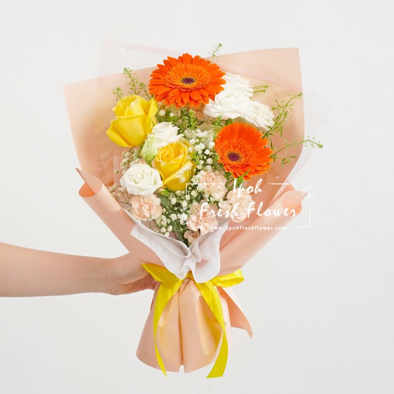 Brielle| Fresh Flower Bouquet| Same Day Delivery Ipoh Perak