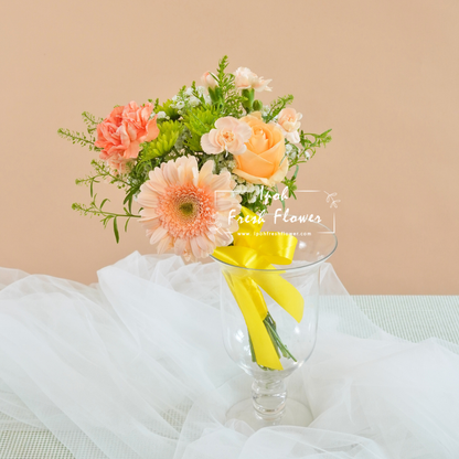 Celine Bridesmaid Bouquet| Flower Bouquet For Wedding & ROM