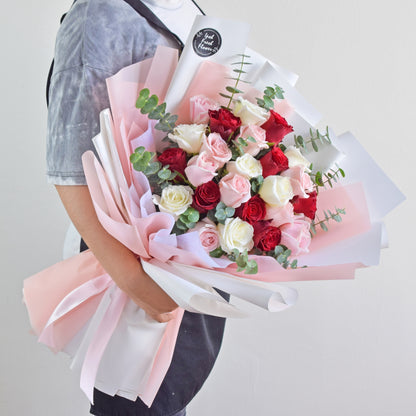 Charming| Roses Bouquet| Fresh Flower Delivery
