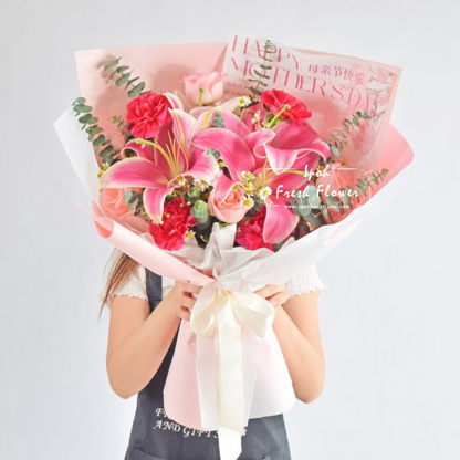 Clara| Fresh Flower Premium Bouquet | Same Day Delivery Ipoh