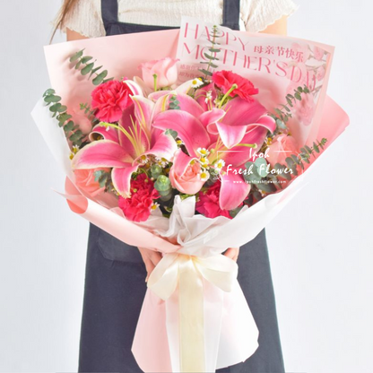 Clara| Fresh Flower Premium Bouquet | Same Day Delivery Ipoh