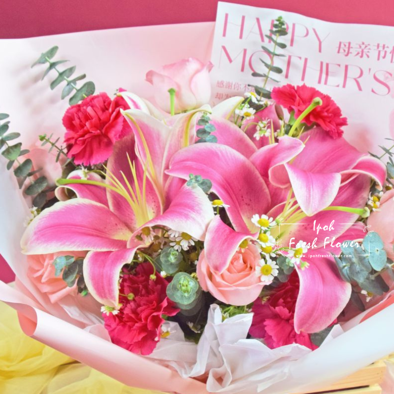 Clara| Fresh Flower Premium Bouquet | Same Day Delivery Ipoh