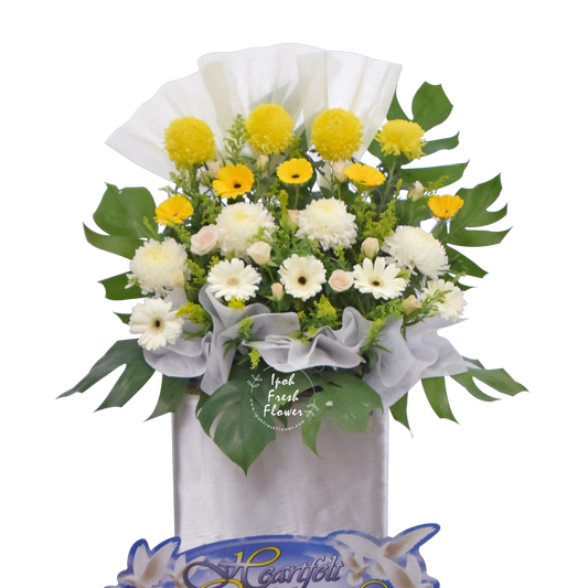 Condolence Wreaths & Funeral Flower Stand B2| Same Day Free Delivery