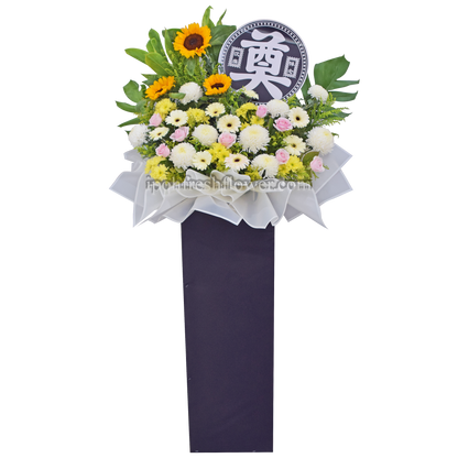 Condolence Wreaths & Funeral Flower Stand B4| Free Delivery