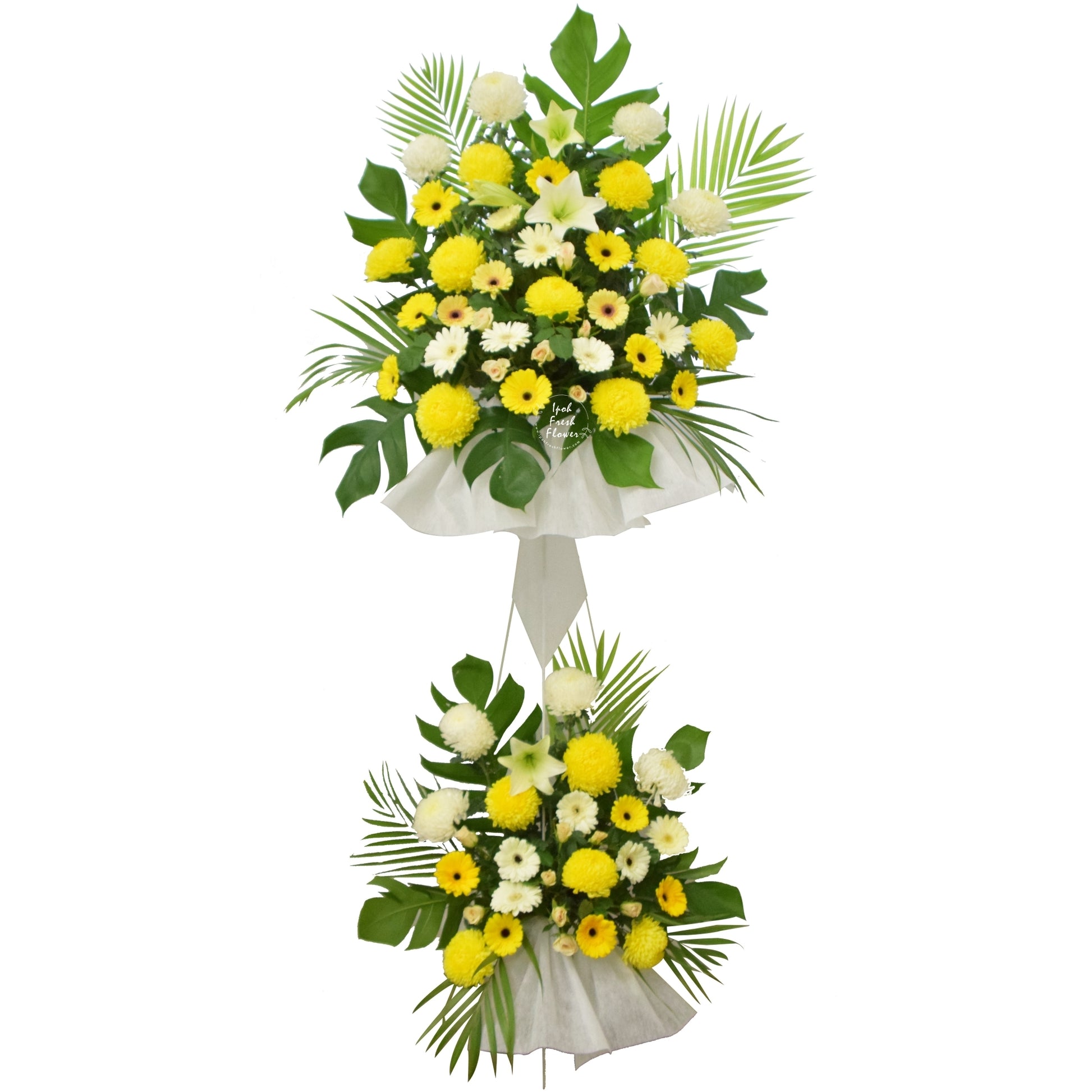 Condolence Wreaths & Funeral Flower Stand C2