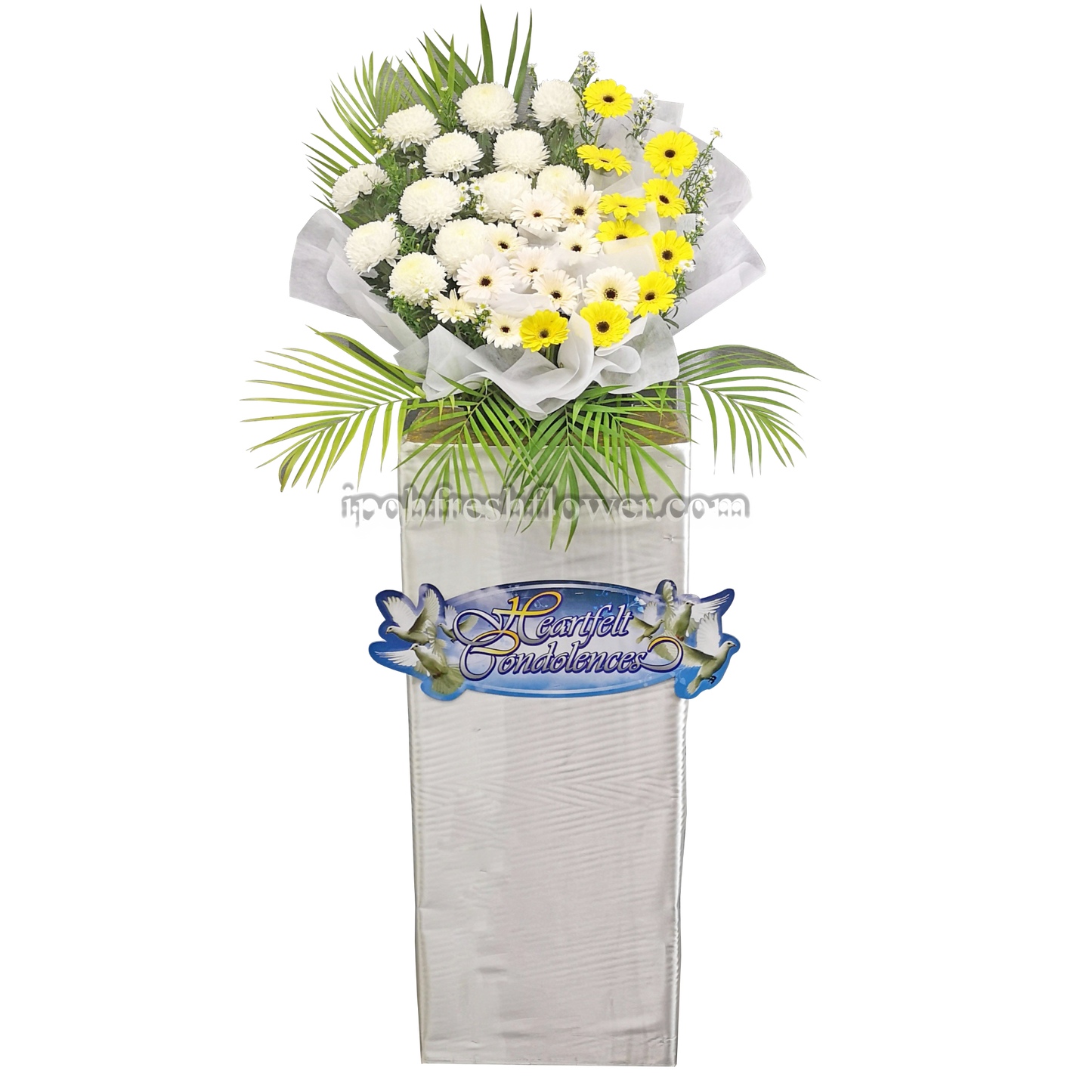 Condolence Flower Stand B5|Free Delivery