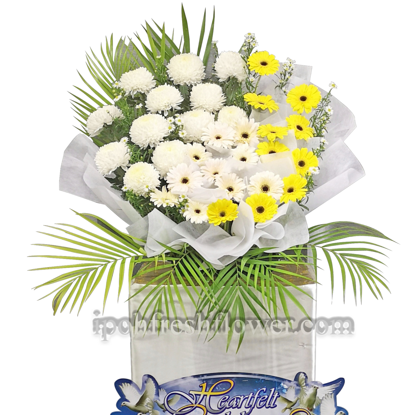 Condolence Flower Stand B5|Free Delivery