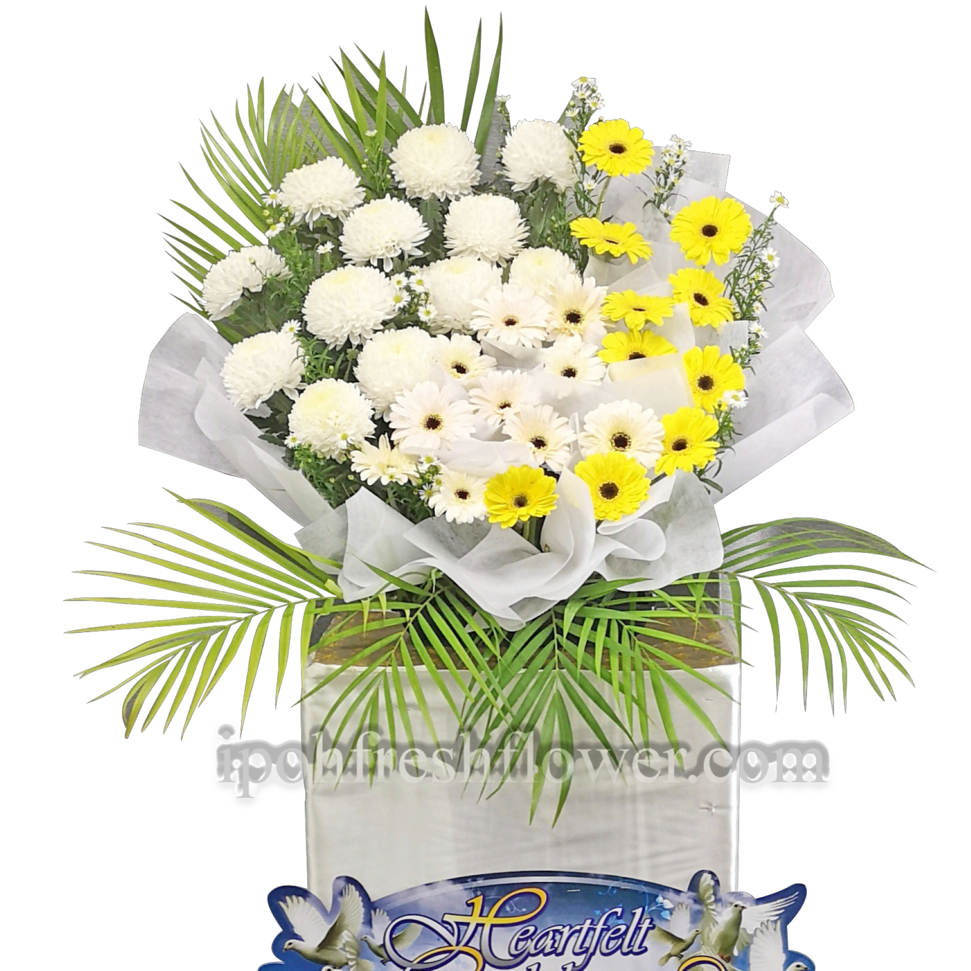 Condolence Flower Stand B5|Free Delivery