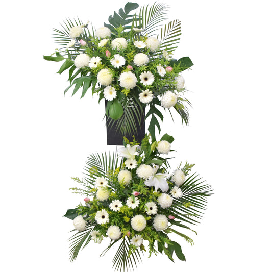 Condolence Wreaths & Funeral Flower Stand C5