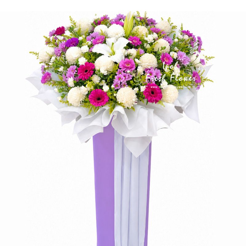 Condolence Flower Stand G3| Same Day Delivery