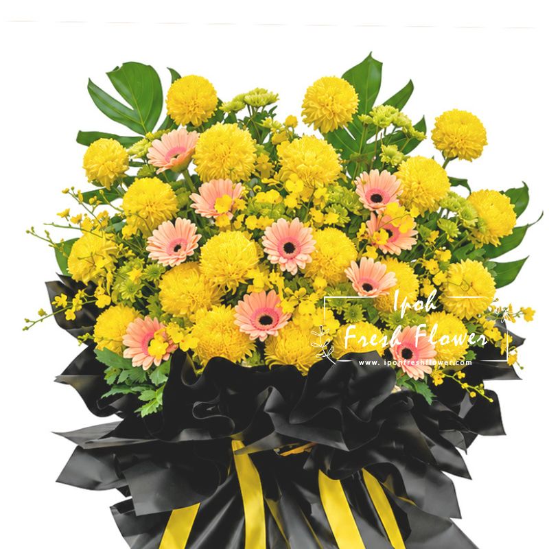 Condolence Flower Stand T7| Same Day Free Delivery