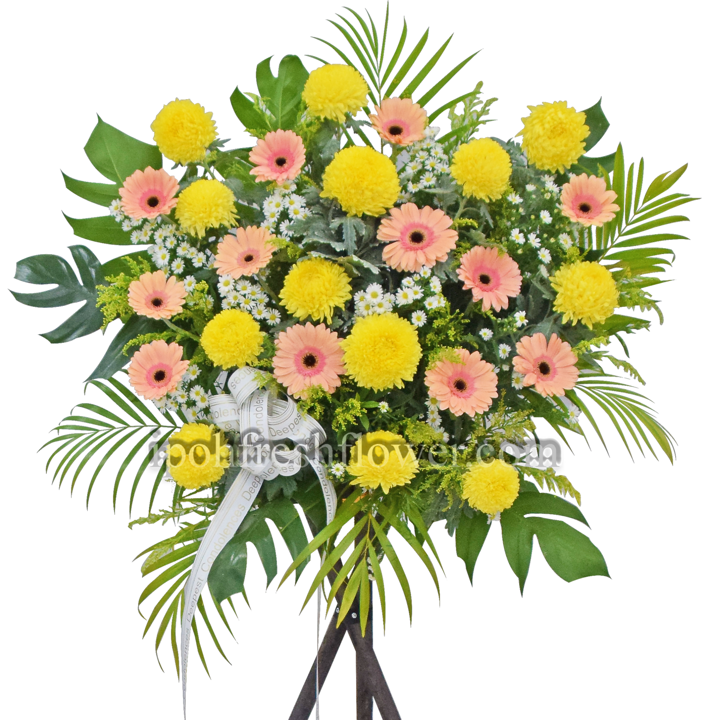 Condolence Wreaths & Funeral Flower Stand T3| Free Delivery