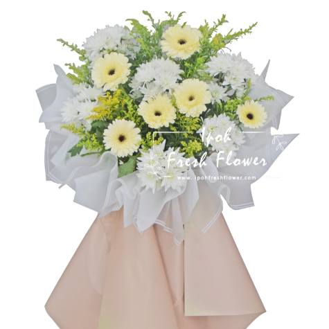 Condolence Flower Stand R3| Funeral Flower Stand| Same Day Delivery Ipoh Perak