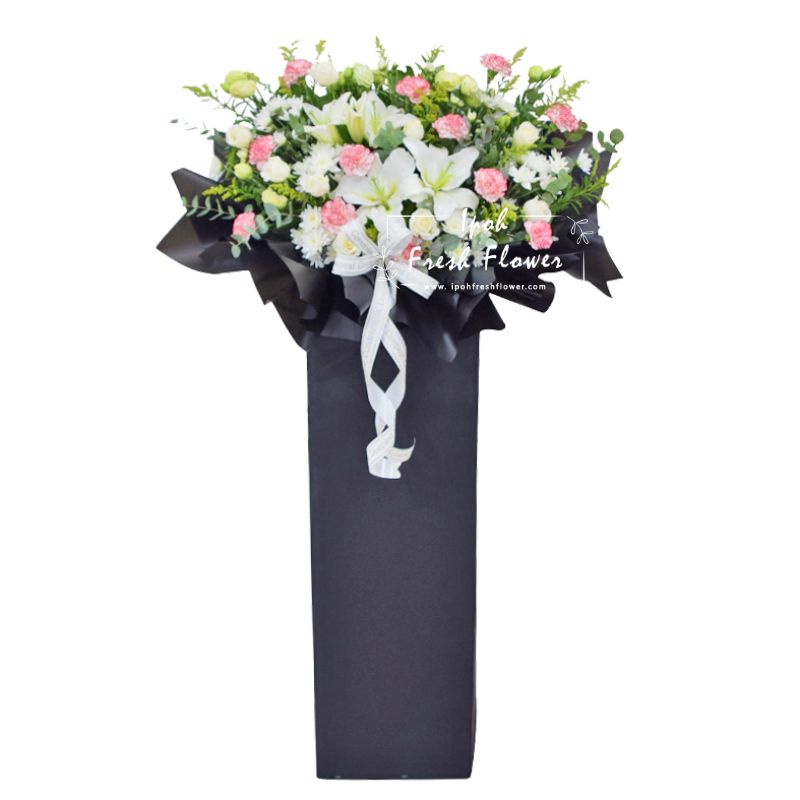Condolence Flower Stand G1 | Funeral Flower Arrangement| Same Day Delivery