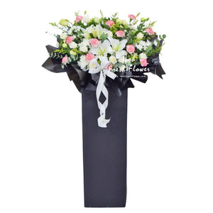 Condolence Flower Stand G1 | Funeral Flower Arrangement| Same Day Delivery