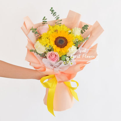 Cyrus Fresh Flower Bouquet| Father's Day Special| Same Day Delivery Ipoh 