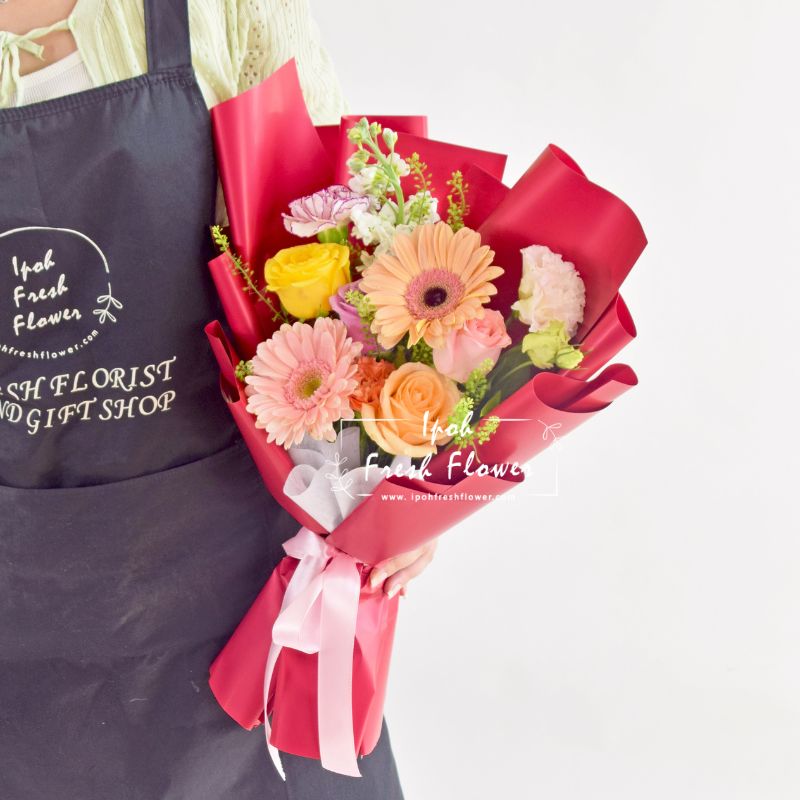 Deena| Fresh Flower Bouquet| Same Day Delivery