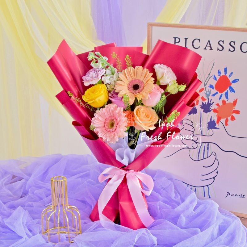 Deena| Fresh Flower Bouquet| Same Day Delivery